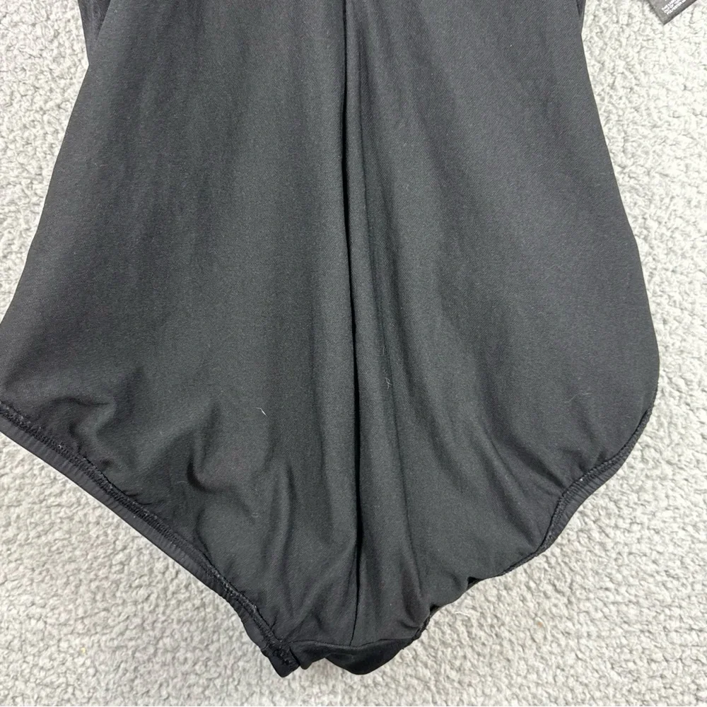 Elegant Black‎ One-Piece Swimsuit